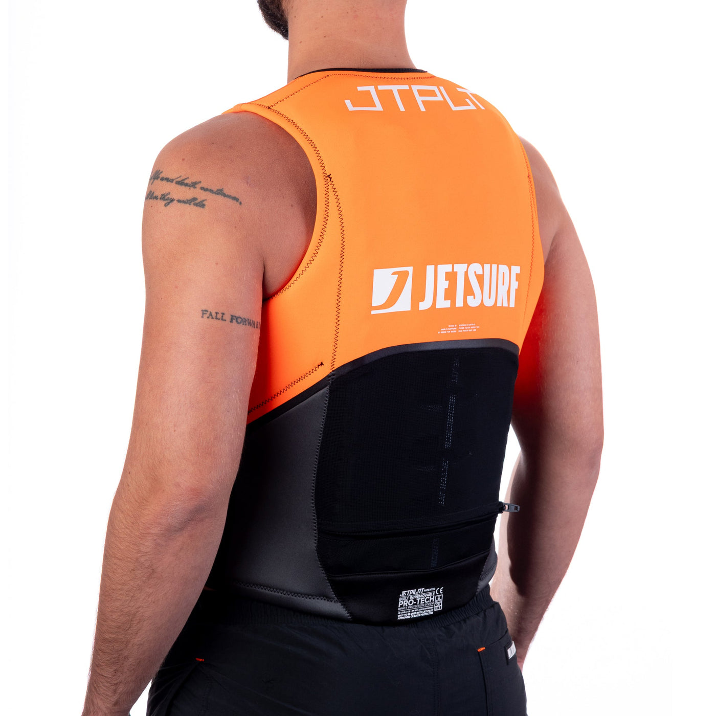 Neoprene Vest JET PILOT ORANGE/GREY