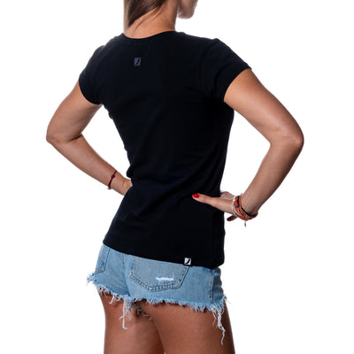 CAMISETA SÍMBOLO NEGRO/ARCOÍRIS W