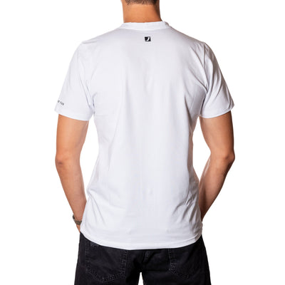 CAMISETA SÍMBOLO BLANCO/NEGRO