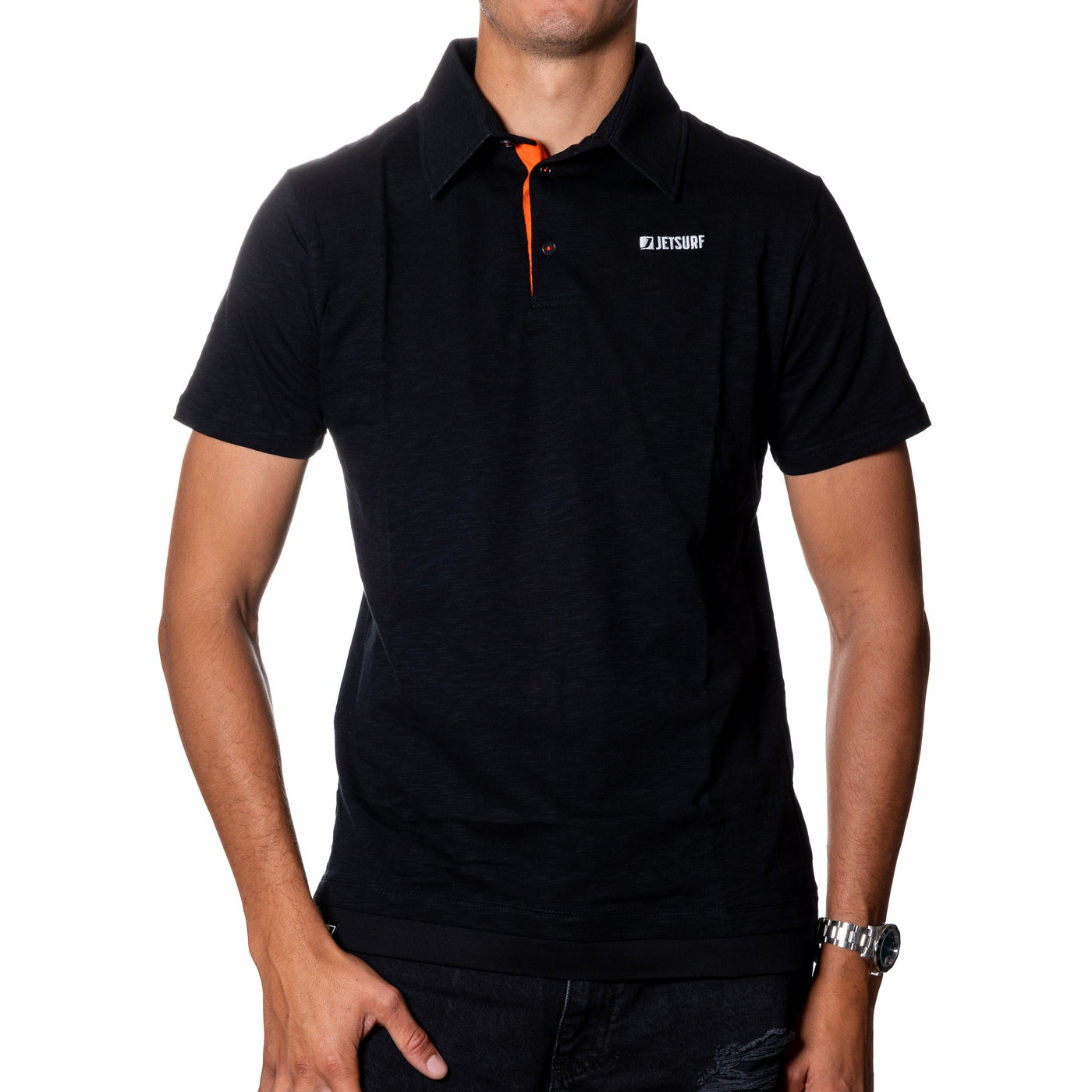 CAMISETA Polo negra