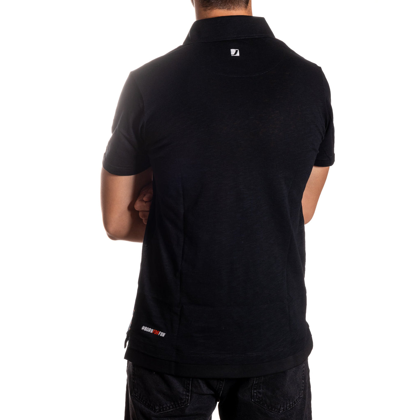CAMISETA Polo negra