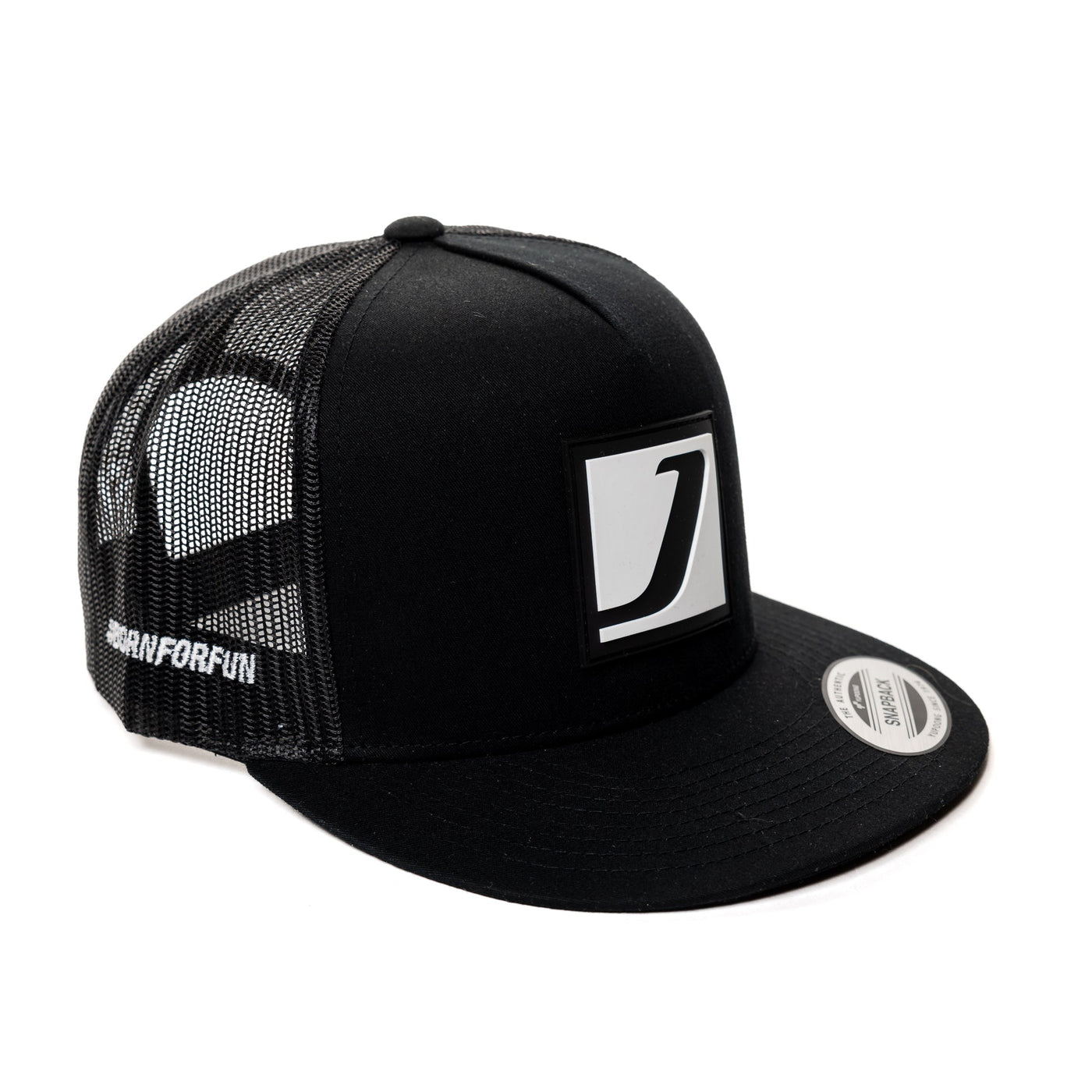 Gorra TRUCKER SÍMBOLO NEGRO/BLANCO