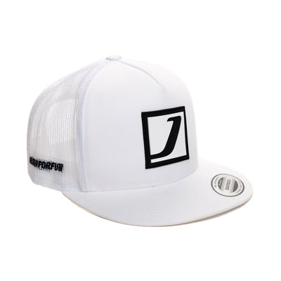 Gorra TRUCKER SÍMBOLO BLANCO/NEGRO