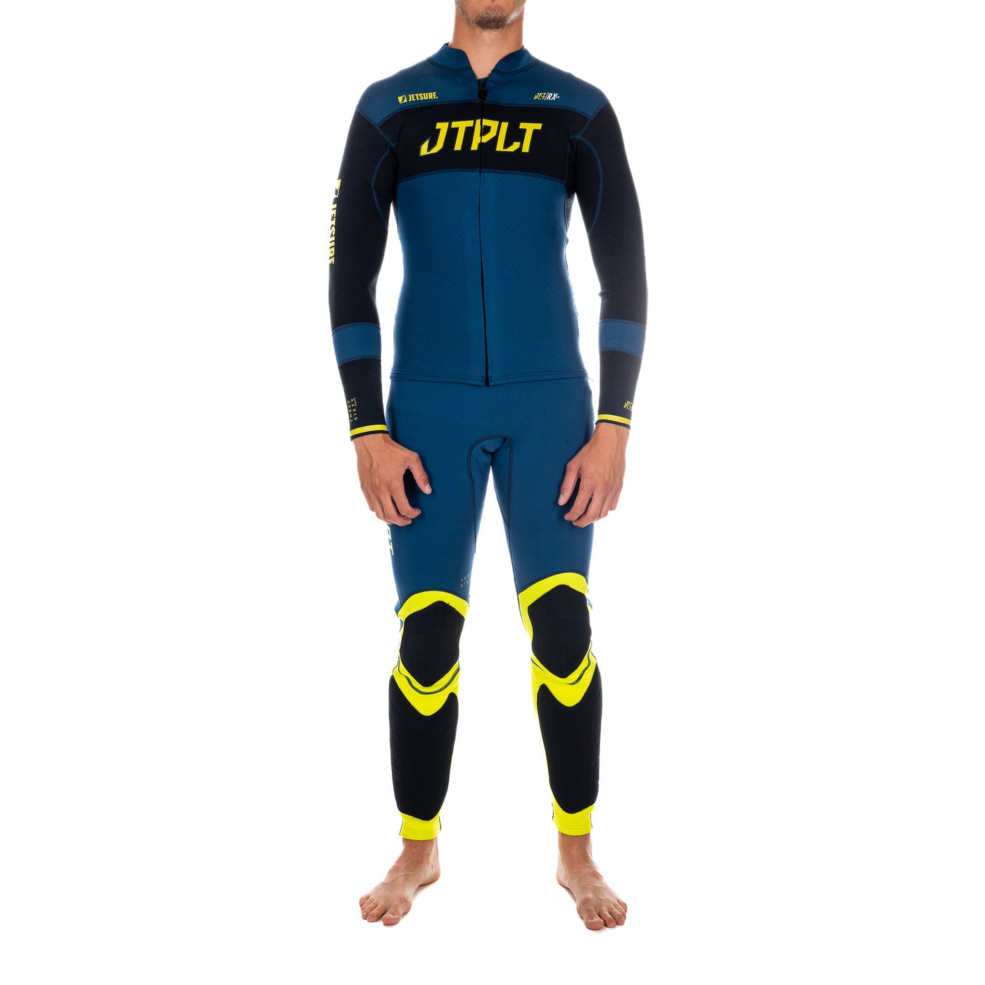 Chaqueta de neopreno JET PILOT AZUL MARINO/AMARILLO
