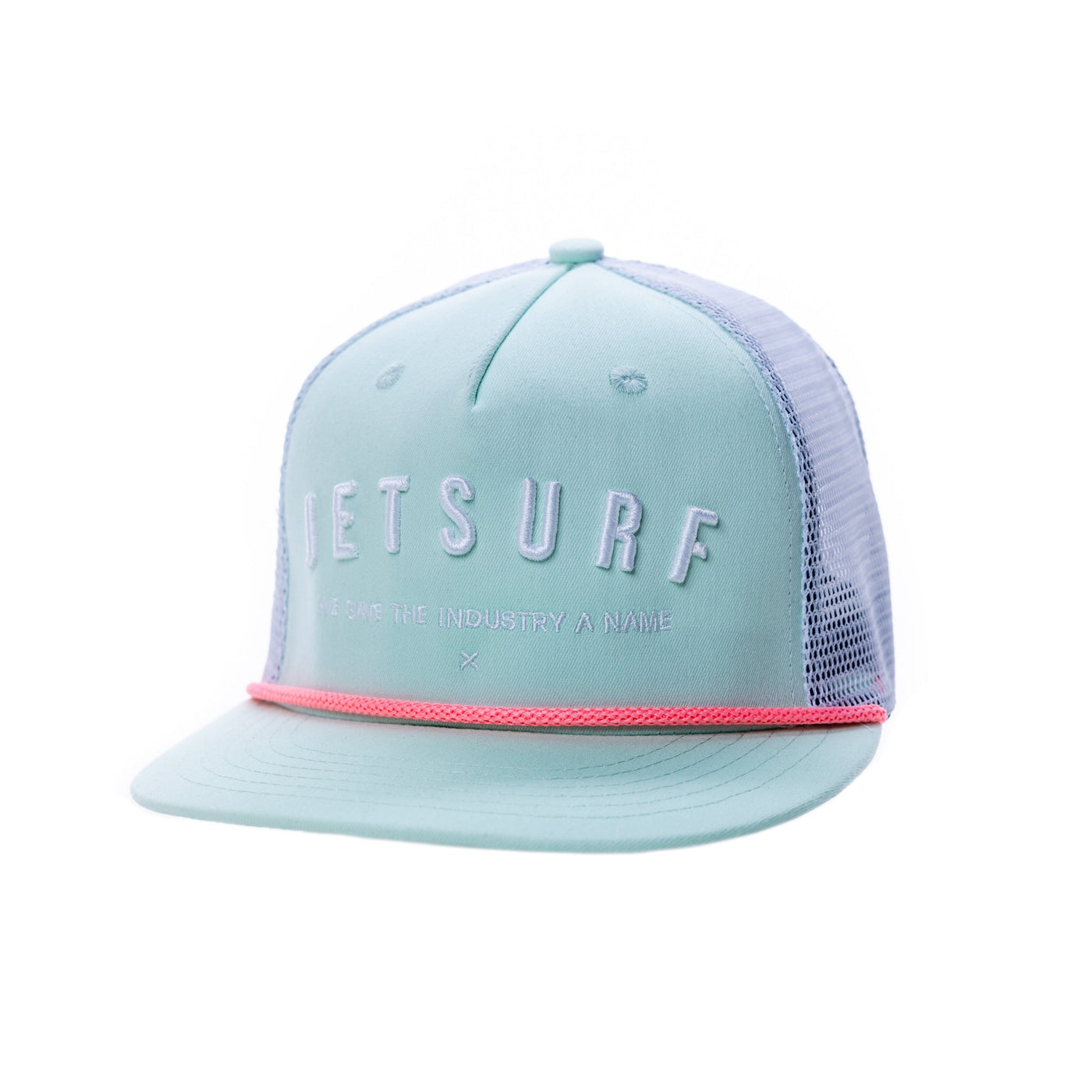 Gorra TRUCKER INDUSTRY AZUL VERDE/BLANCA