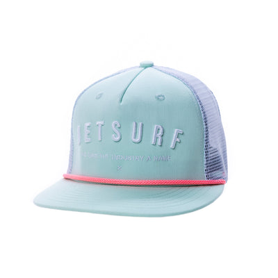 Gorra TRUCKER INDUSTRY AZUL VERDE/BLANCA