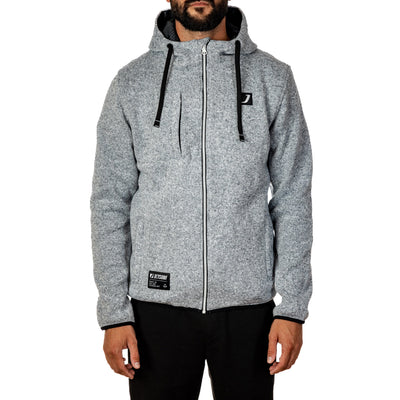 Sudadera con capucha y cremallera