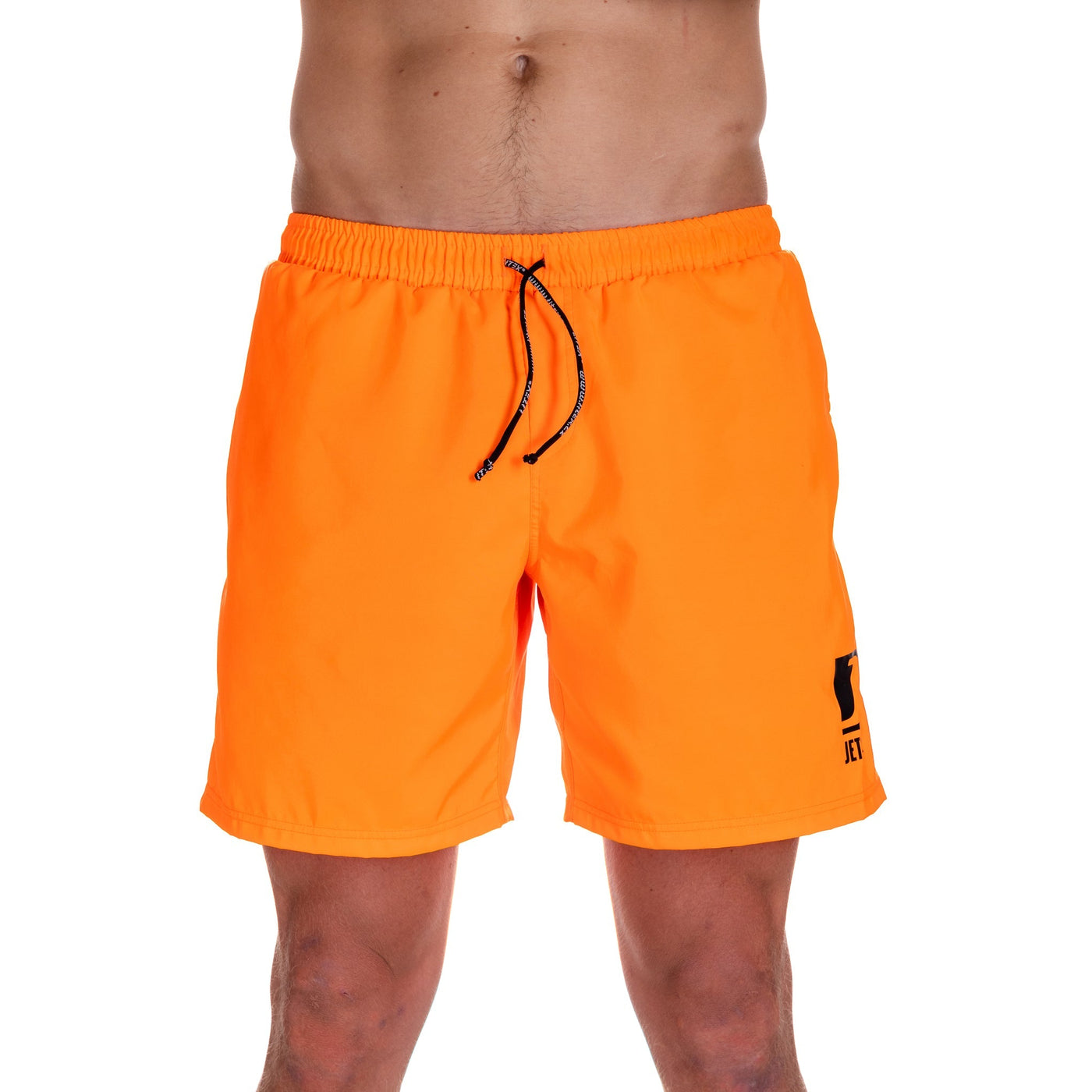 Bañador naranja fluorescente/negro