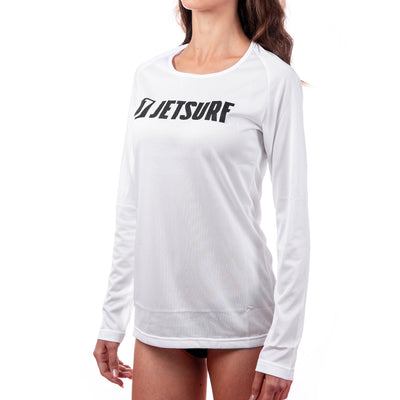 T-shirt DRYFIT LONG SLEEVE SHIRT WHITE W