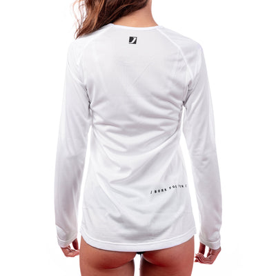T-shirt DRYFIT LONG SLEEVE SHIRT WHITE W