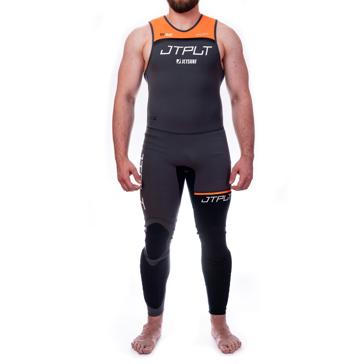 Neoprene overall JET PILOT ORANGE/GREY