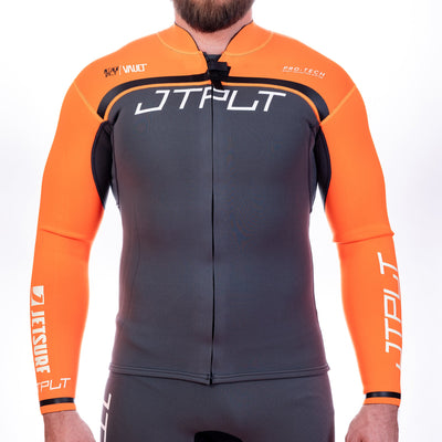 Neoprene Jacket JET PILOT ORANGE/GREY