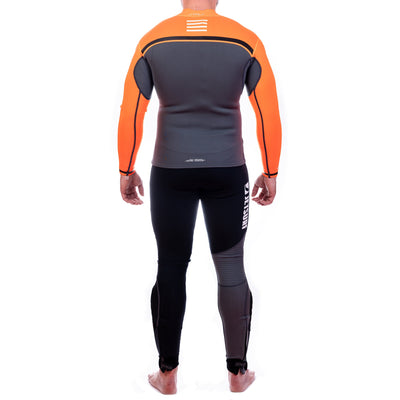 Neoprene Jacket JET PILOT ORANGE/GREY