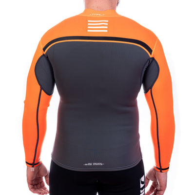 Neoprene Jacket JET PILOT ORANGE/GREY