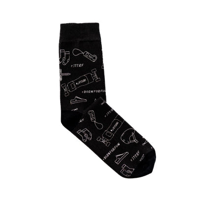 Calcetines Skate Negros