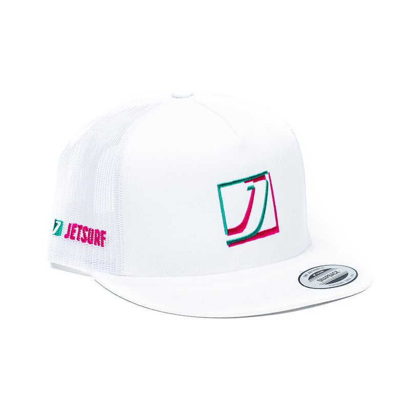 Gorra TRUCKER TEAL / ROSA